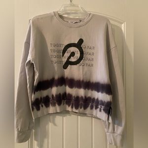 Peloton Crop Sweatshirt - Together We Go Far - Size Small